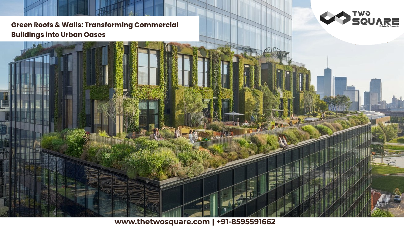 Green Roofs & Walls: Transforming Commercial Buildings into Urban Oases